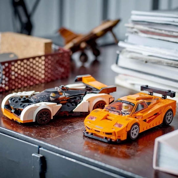 Speed Champion McLaren Solus GT & McLaren LM 76918 Toy Blocks, Present, Vehicle, Glue, Boys, Ages 9 and Up