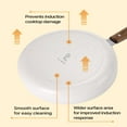 thumbnail image 5 of Neoflam Bien 9.5 inch Nonstick Frying Pan with Wooden Handle, Induction Compatible Cookware, Kitchen Essential Ceramic Coating Skillet, Healthy Cooking Omelet Pan, Made in Korea (24cm), 5 of 10