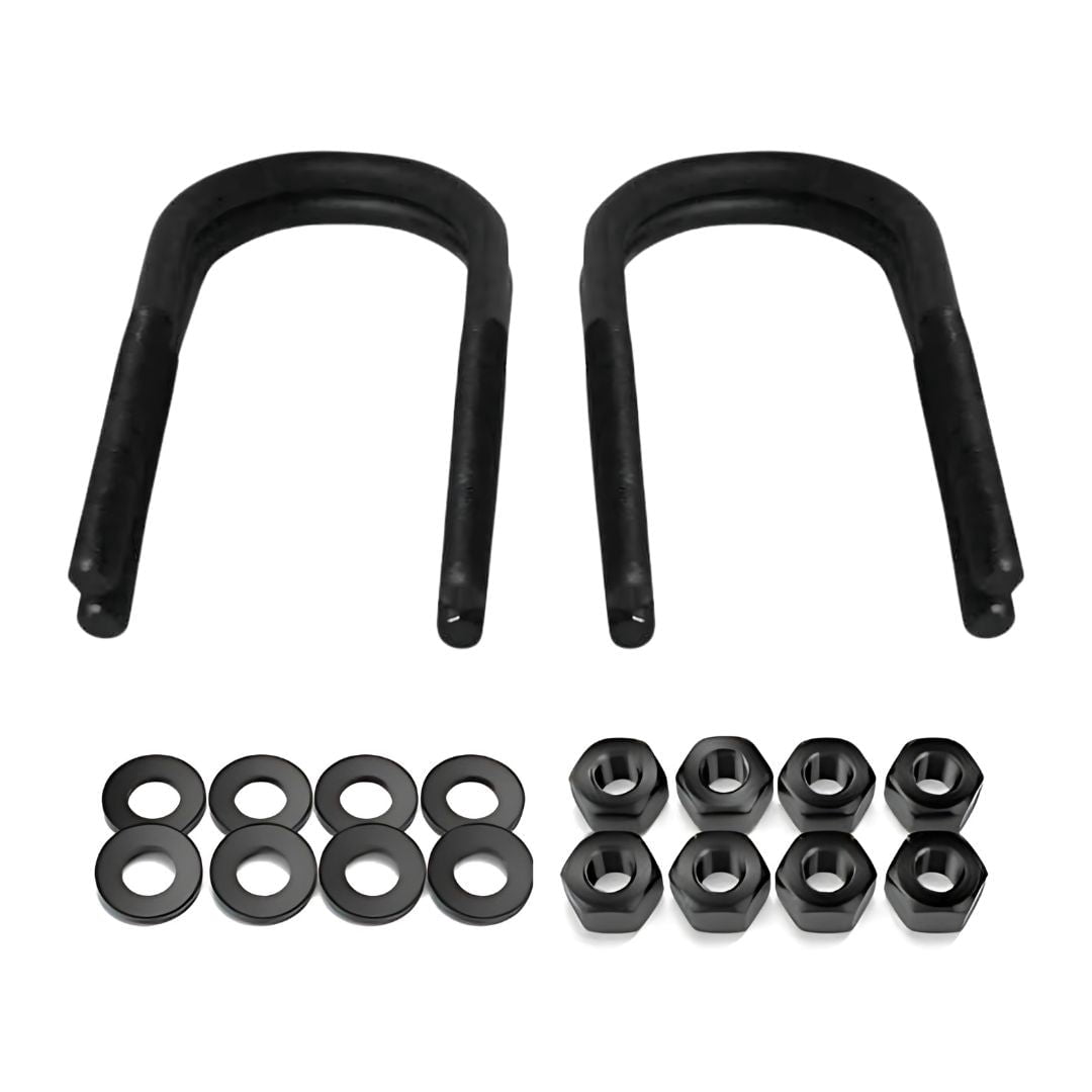 6.5 Inch Round U-Bolts for Jeep Cherokee XJ Rear Suspension Lift