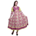 thumbnail image 1 of Bimba Indian Kurtis For Women Printed A Line Anarkali Kurti Casual Dress, 1 of 5