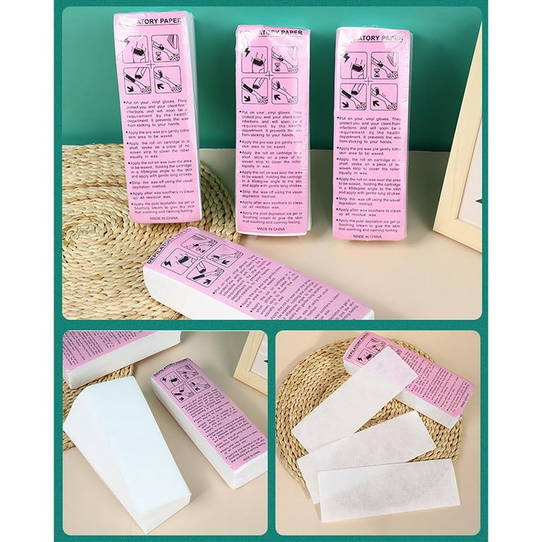 Non Woven Depilatory Wax Paper, Good Sale Disposable Epilation Strips Roll  /Hair Removal Wax Paper Roll - China Paper Wax Strips, Wax Paper Strips