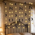 thumbnail image 2 of Beforeyayn Glitter Star Ceiling Decor, Hanging Star and Moon Party Streamers, Festive Ceiling Ornaments for Birthday, Wedding, Christmas, Party, Celebration, 2 of 6