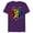 Purple, variant on Marvel Avengers Christmas Family Trip Merry & Bright Sister - Short Sleeve Blended T-Shirt for Adults - Customized-Yellow