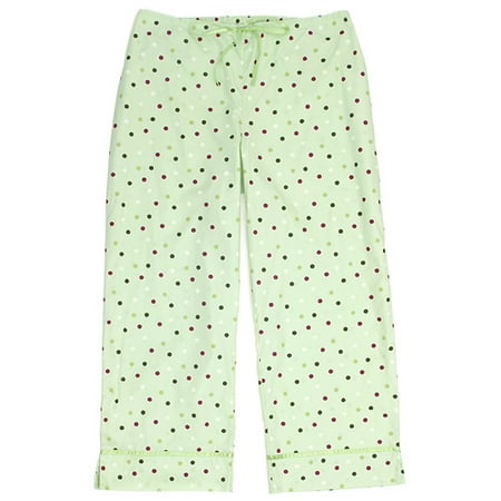 Women's Polka Dot Sleep Capri