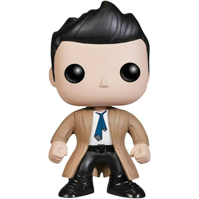 Figura DE ACCIÓN DE Castiel & Dean, personaje Supernatural SPN, juguetes de 10cm