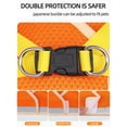 thumbnail image 5 of Pet Cats And Dogs Reflective And Breathable Vest Leash, Adjustable Hanging Pendant (Three Generations), Chest Harness, Gray And Black Color-Blocked Xl Size Orange And Yellow Color S, 5 of 9