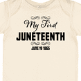 thumbnail image 4 of Inktastic My First Juneteenth June 19, 1865 Boys or Girls Baby Bodysuit, 4 of 5