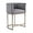 24inch ,Grey,gold Base, variant on Guyou Modern Counter Height Bar Stools Set of 3, 24" Linen Counter Stools with Tall Barrel Back, Black Tubular Frame, Deep Comfortable Seat Island Stools for Kitchen Counter, Home Bars, Cream
