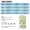 thumbnail image 5 of Lsque Watercolor Bright Sunflowers Print Men's Cotton Blend Sleeveless Muscle Shirts (S-3XL)- Moisture Wicking, Odor Protection, UPF 30+,XX-Large, 5 of 8