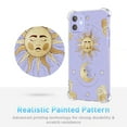 thumbnail image 5 of Sun and Moon Clear Case for iPhone 12 Mini,Aesthetic Art Design Case for Men Women,Unique Soft Transparent TPU Bumper Case Cover, 5 of 5