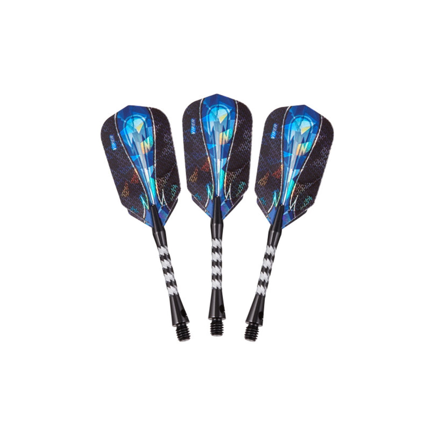 Viper Astro 80% Tungsten Professional Soft Tip Dart Set, Black, 16 Grams