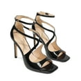 thumbnail image 3 of DREAM PAIRS Women's High Heels Sexy Cross Square Open Toe Strappy Dressy Sexy Stylish Stilettos Heels Sandals, 3 of 7