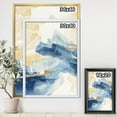 thumbnail image 3 of Designart Metallic Gold Indigo II Framed Wall Art, 3 of 3