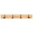 thumbnail image 4 of Perchero de pared plegable para abrigos y sombreros, ideal para dormitorio, decoración del hogar (4 ganchos), 4 of 12