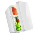 thumbnail image 2 of Refrigerador y congelador de puerta, mini refrigerador de 8 l Mini refrigerador elegante Mini refrigerador de una sola puerta Claridad notable, 2 of 8