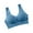 Blue, variant on KIHOUT Deals Women Bra Solid Vest Camisole Breathable Push Up Tops Underwear
