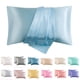 thumbnail image 1 of Fiudx Funda de Almohada de Seda Sintética, Tacto Suave y Liso, Protege El Cabello y La Piel, Tela de Satén Premium, Suave para Pieles Sensibles, Elegante Juego de Regalo, 20 X 26 Pulgadas, 2 Piezas, 1 of 5