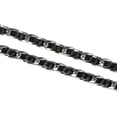thumbnail image 3 of Cinturón de diamantes de imitación para mujer Sparkle Chain Cinturón de cintura de talla grande para jeans Túnica Vestidos Negro plateado 67-95cm/26.38-37.40", 3 of 5