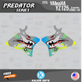 thumbnail image 2 of Kalair GFX Graphics Kit for Yamaha YZ125 (2002-2004) Predator Series, 2 of 5