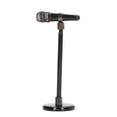 thumbnail image 2 of Microphone Décoration, Miniature Micro Mini Réplique Modèle Réglable pour la Décoration de la Maison Noir, 2 of 8
