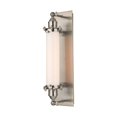 thumbnail image 1 of Fulton 1 Light Wall Sconce In Satin Nickel, 1 of 1