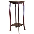 thumbnail image 1 of 30" Tall Wooden Phone Table with Cherry finish, 1 of 3