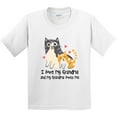 thumbnail image 3 of Inktastic I Love My Grandma Loves Me Cat Youth T-Shirt, 3 of 5
