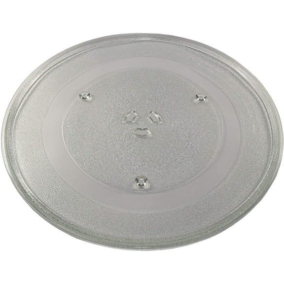 HQRP 14-1/8 inch Glass Turntable Tray Works with GE WB49X10063 CVM2072SM1SS DVM1850DM2BB EMO4000JBB01 Microwave