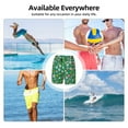 thumbnail image 6 of Daiia Flying Bees Mens Swim Trunks Swim Shorts Quick Dry Swim Shorts with Mesh Lining Pockets-XX-Large, 6 of 9