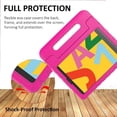 thumbnail image 3 of For iPad 7th Generation Case for Kids with Tempered Glass Screen Protector – iPad 10.2 inch 2019 Case for Kids Shock Proof Protective Heavy Duty Cover with Handle Stand for 2019 Apple iPad 10.2 Pink, 3 of 11