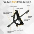 thumbnail image 2 of Piaoyu ABS Compound Bow,Steel Ball Bow Practice Archery Bow and Arrows for Adult, 2 of 12