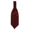 thumbnail image 3 of Retro Paisley Jacquard Cravat Ascot Tie Winter Wedding Church Accessories 04, 3 of 8