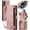 Pink, variant on For Samsung Galaxy S24 FE Wallet Case,Multi-Functional Retro Leather Purse Flip Cover Zipper Wallet Case with Removable Card Slots Pocket & Detachable Wrist Strap Magnetic Phone Case, Darkbrown