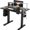 Black, variant on Claiks 40 x 24 Inch Black Electric Standing Desk, Height Adjustable Sit
