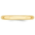 thumbnail image 4 of 10k Yellow Gold 3mm Standard Weight Comfort Fit Wedding Band Size 13.5 1CF030, 4 of 5
