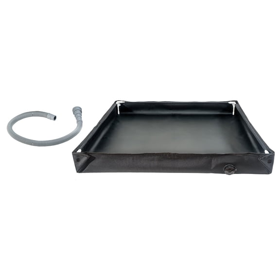 Quickly Dry Folding Shower Base Heavy Type Shower Tub with Drainages Hose for Outdoor Showers Camping Gear