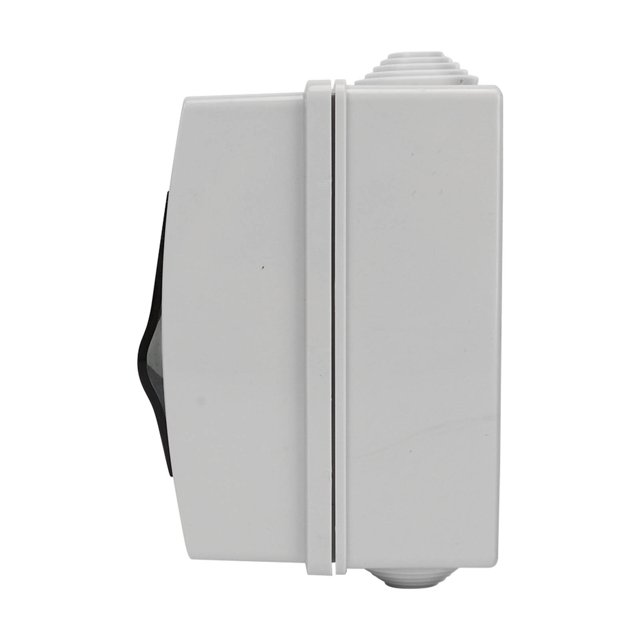 Disyuntor De 2 Polos, Caja De Distribución De Energía Tamaño Compacto 6000A 230V 6A 16A A Prueba De Herrumbre Para De Iluminación