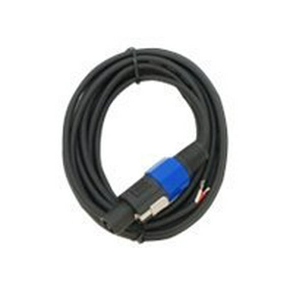 Seismic Audio  15' Raw Wire  Speakon PA/DJ SPEAKER CABLE Black - SPRW15
