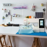 Janome Memory Craft 500E Limited Edition آلة تطريز محوسبة مع حزمة Hat Hoop