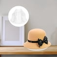 thumbnail image 4 of Supvox 10Pcs Clear Plastic Bucket Cap Shaper Hat Rack with Solid Lightweight Design for Home, 4 of 8