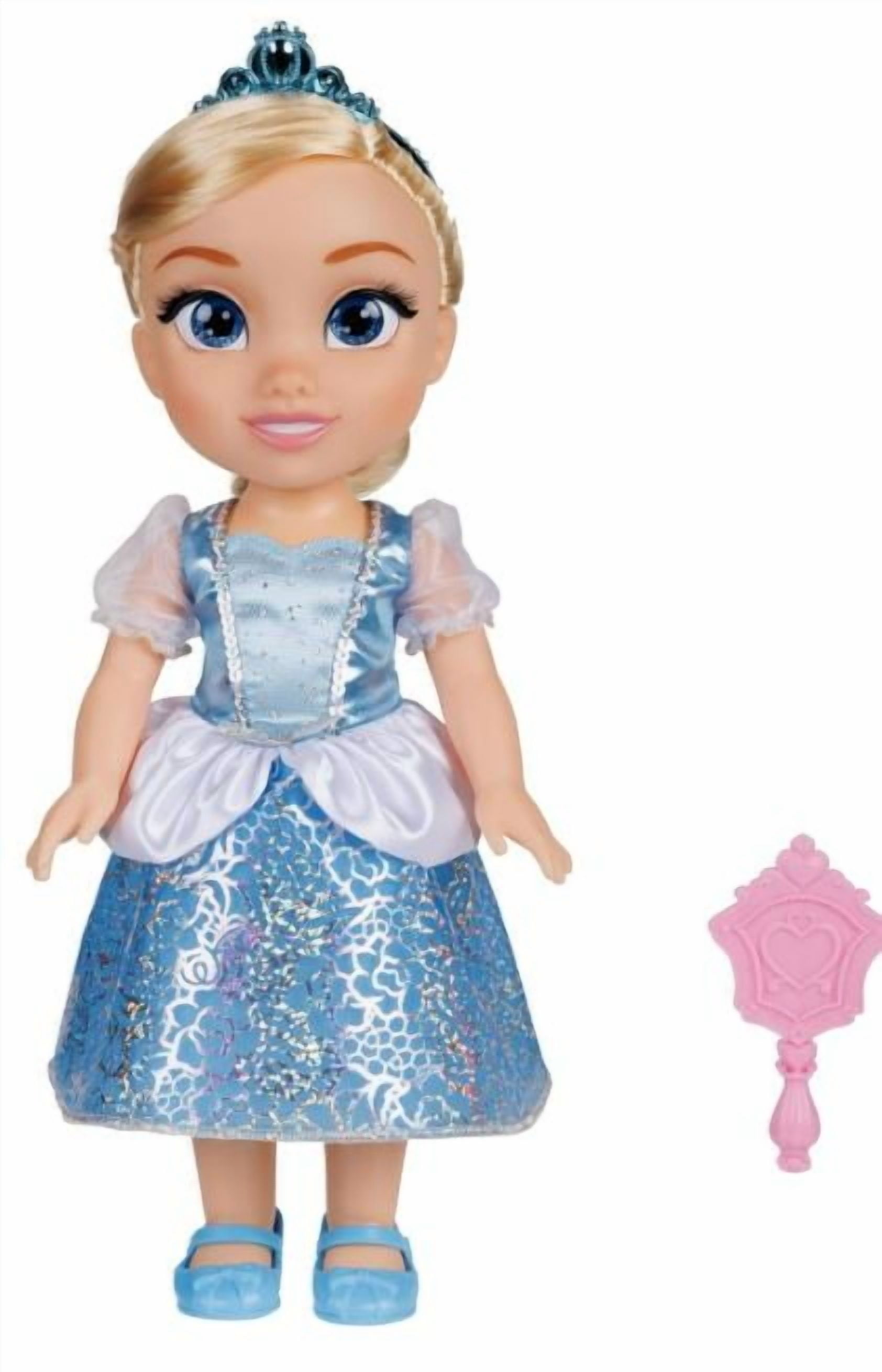 Disney Princess My Friend Cinderella Doll 14 inch Tall Includes Removable Outfit, Tiara, Shoes & Brush