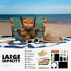 thumbnail image 5 of Fotbe Strong Kitten Lifting Weights Bolsa de Viaje para Playa - Resistente al Agua, Bolsa Tote de Gran Capacidad y Ligera con 7 Bolsillos para Mujeres y Hombres, 5 of 7