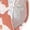 Orange, variant on Women Summer Romper Casual Elegant Flowers Print Tank Top Short Jumpsuit with Pocket Zip Back Tie Knot Front Loose Outfits, Yellow, XXXL