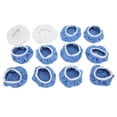 thumbnail image 4 of Polishing Buffing Pads, Car Polisher Bonnet Set Anti Deform 5.7in 6.3in 12 Packs Reusable For Truck&nbsp;Motorcycle Boat For 5-6in Polishers, 4 of 8