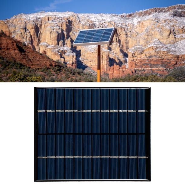 Panel Solar De Bricolaje De Bricolaje, Módulo De Panel Solar, Panel Solar De Silicio Policristalino, Para Juguetes Solares De Césped