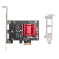 thumbnail image 2 of Tarjeta De Red Gigabit De Doble Puerto, PCB PCIe X1 Tarjeta De Red Rendimiento Estable Interfaz Profesional Plug And Play RJ45 Para PC Para Computadora, 2 of 7