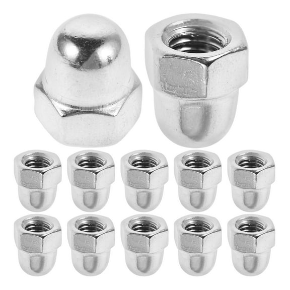 20pcs Stainless Steel Hexagonal Bolt Caps Screw Bolts Dome Covers Nut Protection