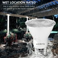 thumbnail image 2 of Luxrite 4-Pack PAR20 LED Bulbs 7W=50W 4000K Cool White Dimmable Indoor Outdoor 500 Lumens Wet Rated E26 UL Listed, 2 of 7