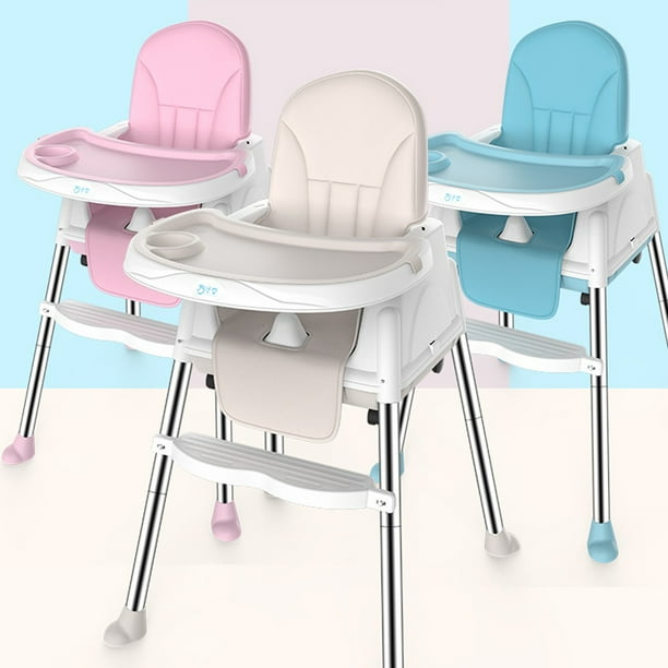 3 In 1 High Chair Baby Dining Booster Seat Adjustable Eating Feeding Table Booster Seat Highchair With Tray For Infant And Toddler Walmart Com Walmart Com
