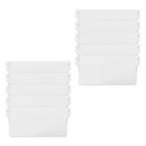 Set Of 10 Durability Vertical Blind Bottom Weights 127mm Slats Easy Installation White Blinds Elegant Accessories